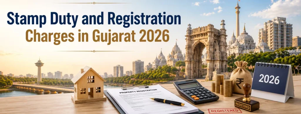 Stamp Duty & Registration Charges in Gujarat 2026 | Nine One Realty